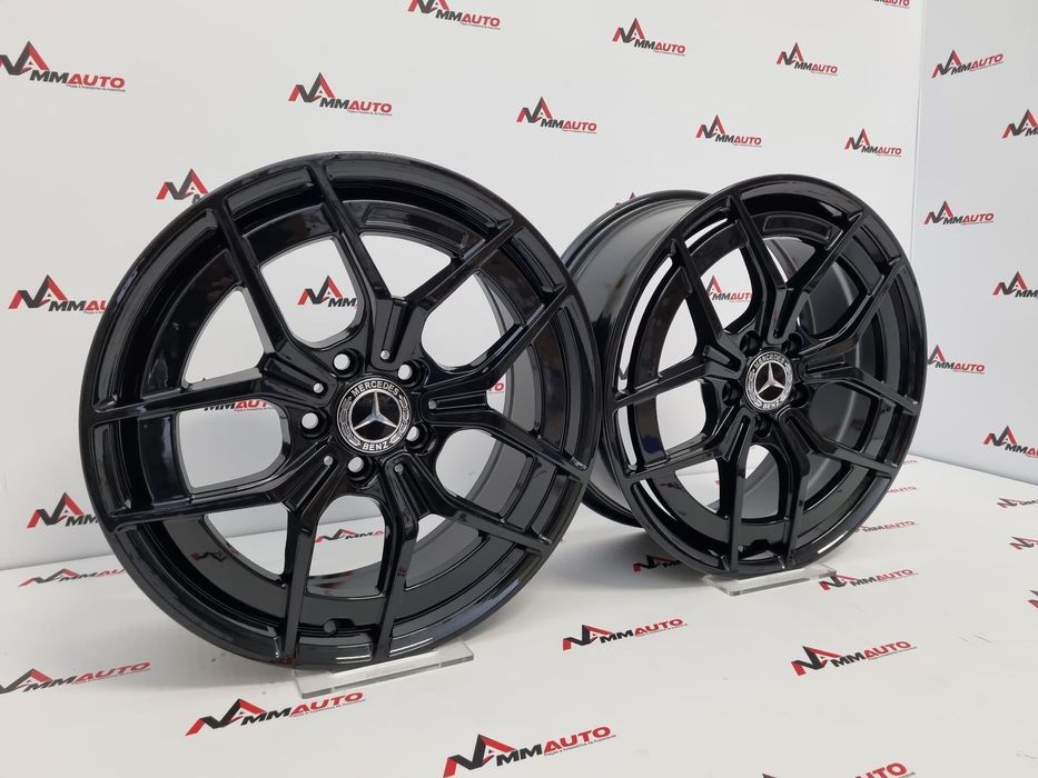 Jantes Mercedes E AMG New Preto Brilho 18