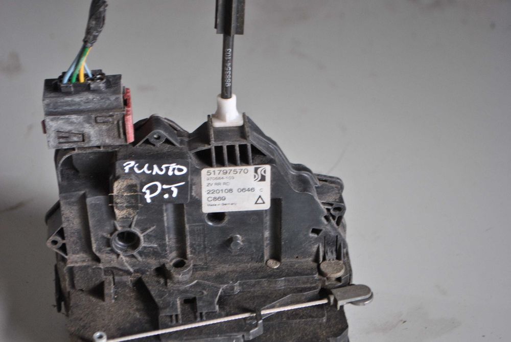 Zamek drzwi lp/lt/pp/pt Fiat Grande Punto