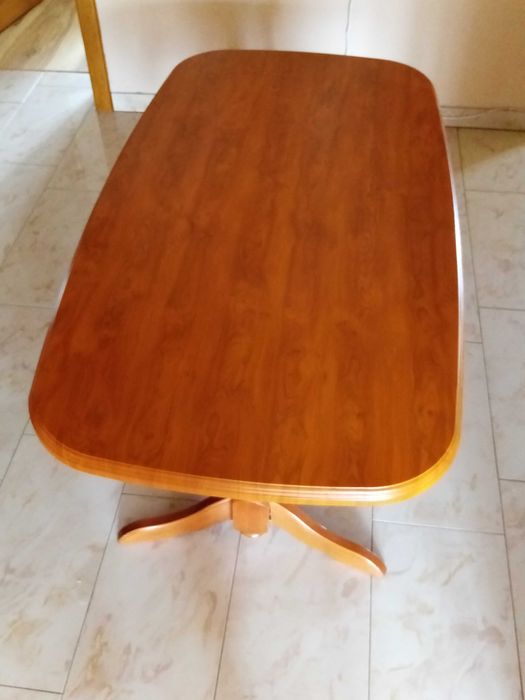 Stolik kawowy ława mały stoliczek fornirowany część kompletu