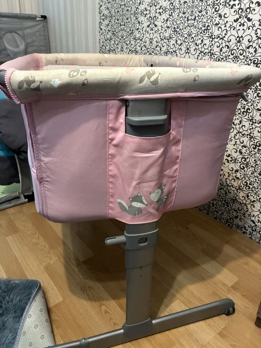 Продам приставне ліжко chicco next2me