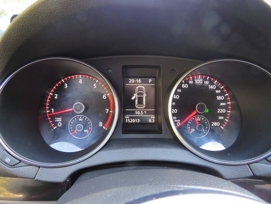 Vw Golf VI 2,0 GTI 211Ps Navi Kamera Skóra  Bezwypadkowy Ksiązka