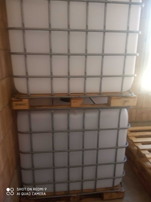 Zbiorniki, Mauzery,Beczki, Pojemniki 1000 l oraz 600 l