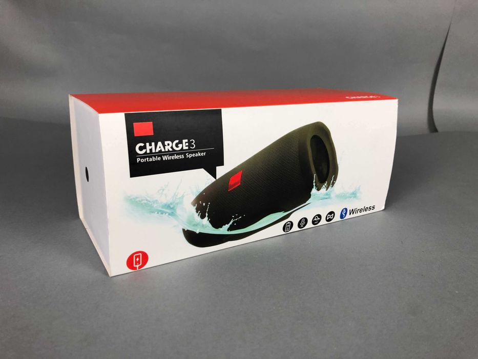 Bezprzewodowy wodoodporny głośnik BLUETOOTH CHARGE 3+