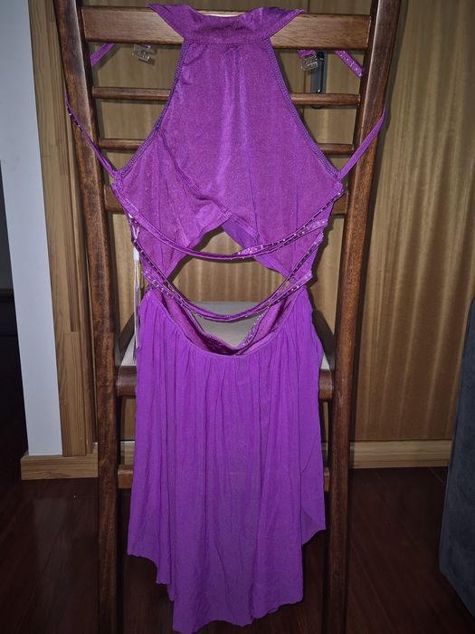 Vestido Ginástica Rítmica Lilás
