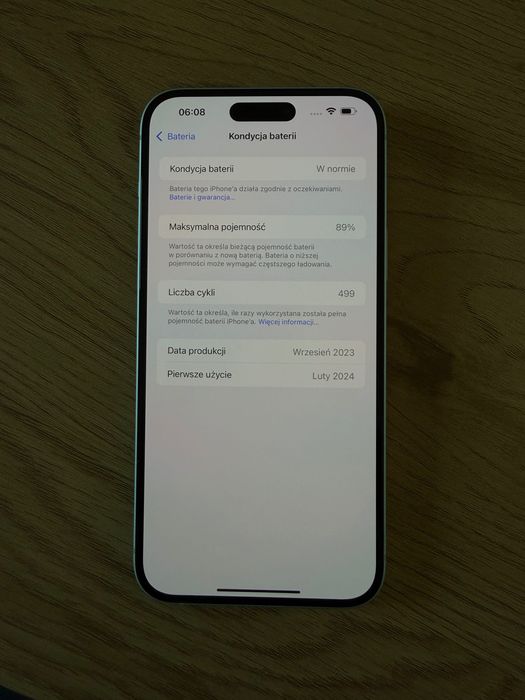 iPhone 15 plus 256 GB zielony