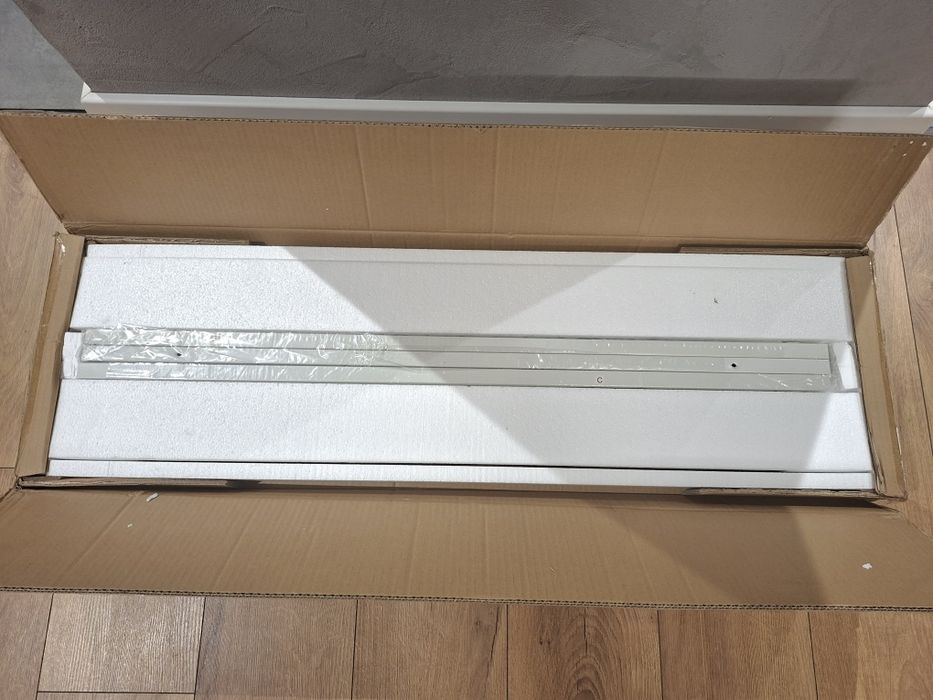 Stolik konsolowy Hzuaneri 100x24x80cm biały