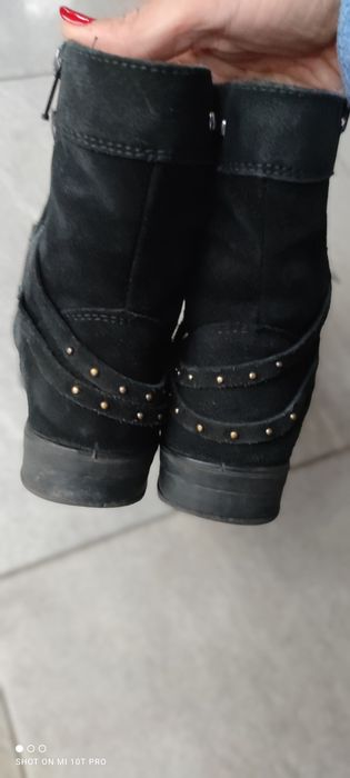 Botki zamszowe rozmiar 31