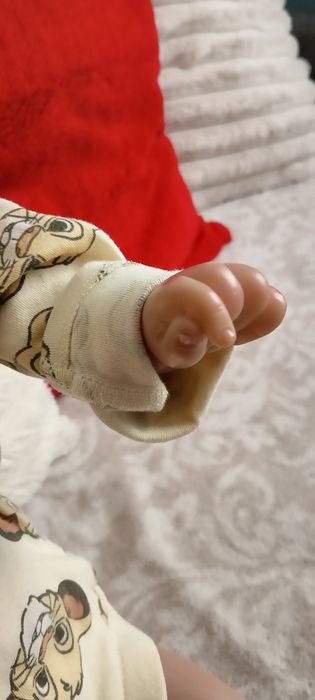 Lalka reborn  46 cm plus akcesoria