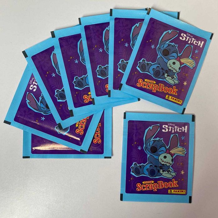 Наліпки Стіч (5 Наліпок в Пакетику) PANINI