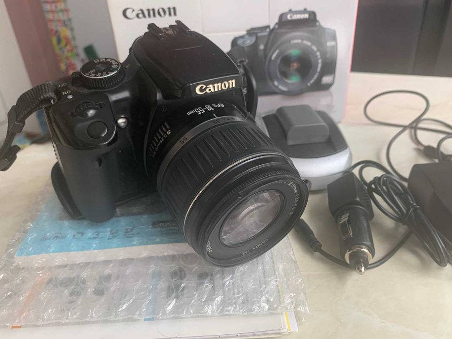 Фотоапарат Canon EOS 400D KIT Black EF 18-55 карта 2гб: 3 000 грн ...