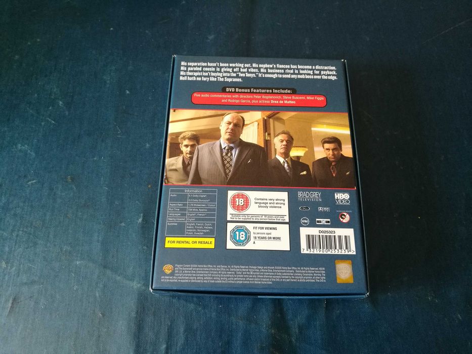 SOPRANOS - Complete Series 5 4XDVD (legendagem em Inglês)