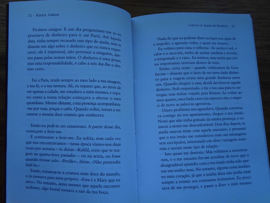 Cartas de Amor do Profeta de Kahlil Gibran