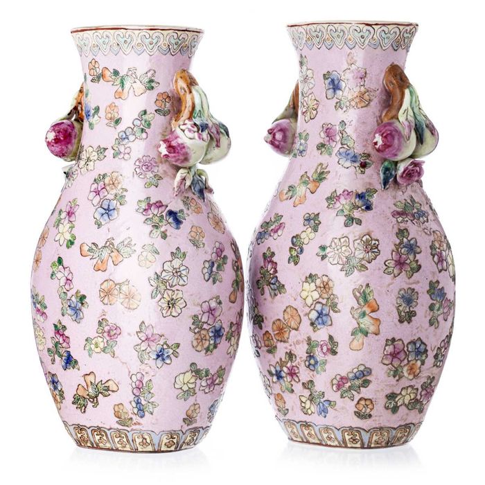 Porcelana oriental - Par de jarras