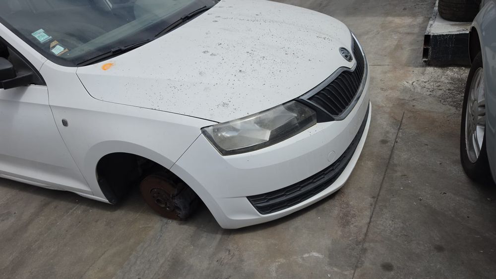 Frente completa sem airbags skoda rapid nh3