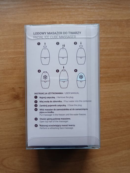 Lodowy masażer do twarzy