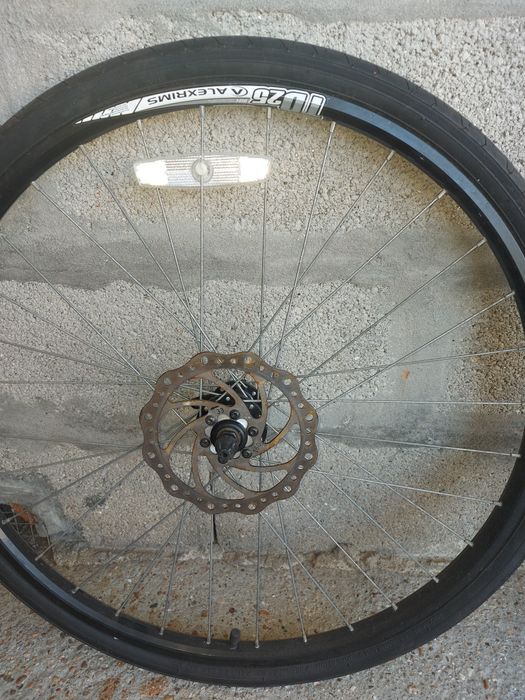 rodas de bicicleta já usados mas em bom estado