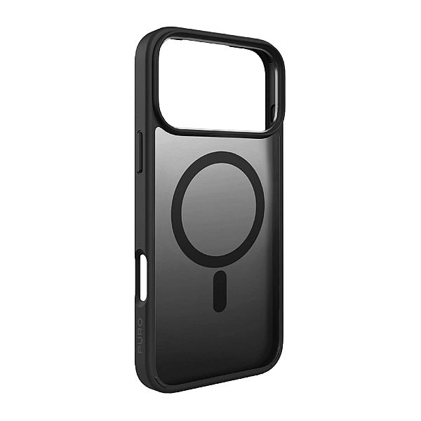 Etui Puro Gradient TPU kompatybilne z MagSafe na iPhone 17 Pro - czarn