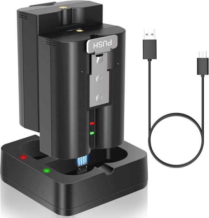 Комплект 2шт Акумулятори7200 mAh+Зарядна станція для Ring Doorbell/Cam