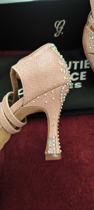 Sapatos de dança Gautiers rosa Novos