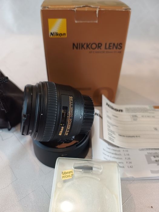 Nikkor af-s 50mm 1.4G super stan