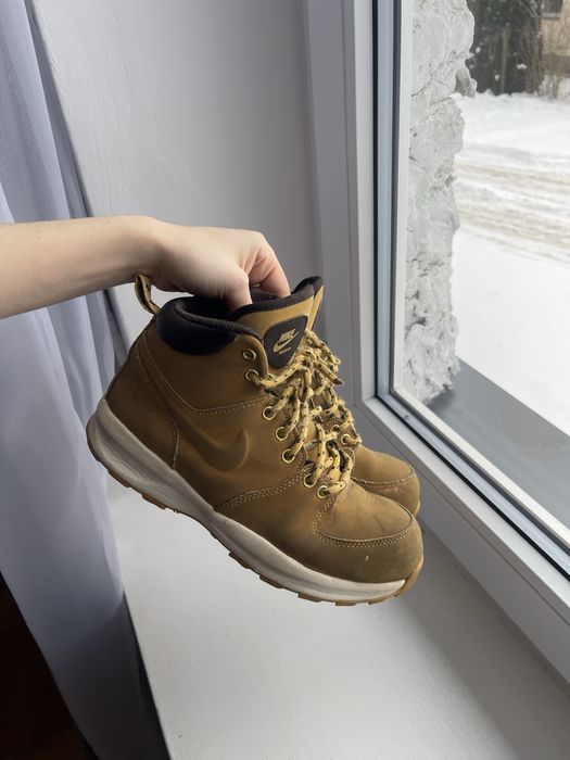 Buty Nike manoa leather brązowe