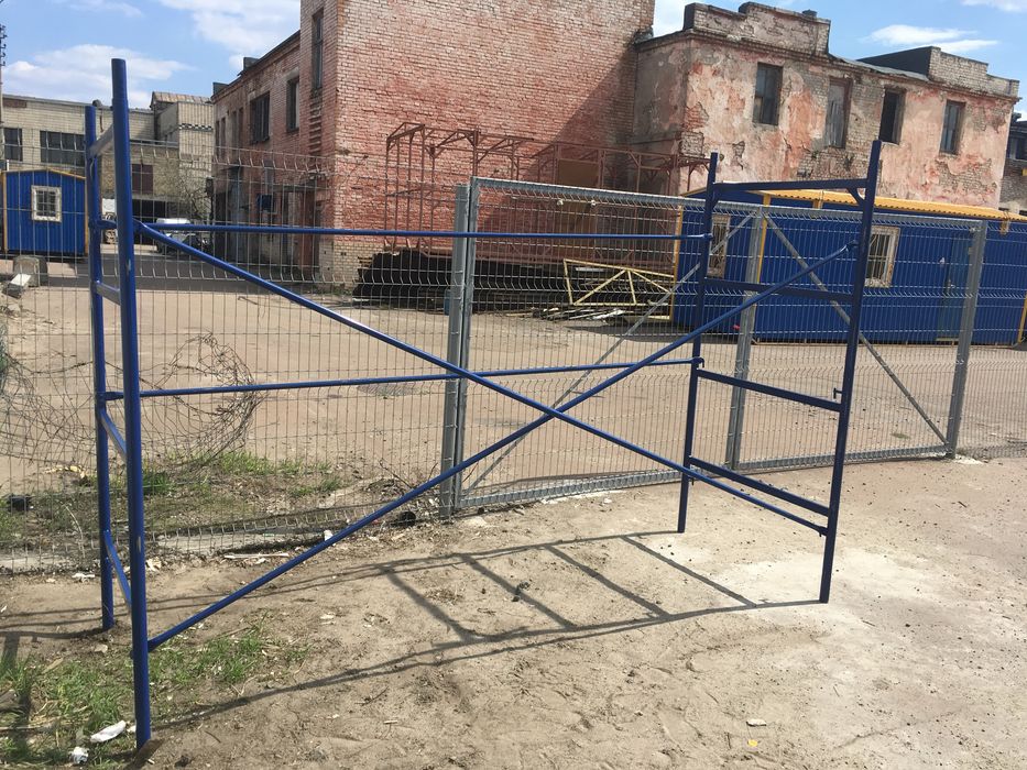 Риштування будівельне. Будівельні риштування