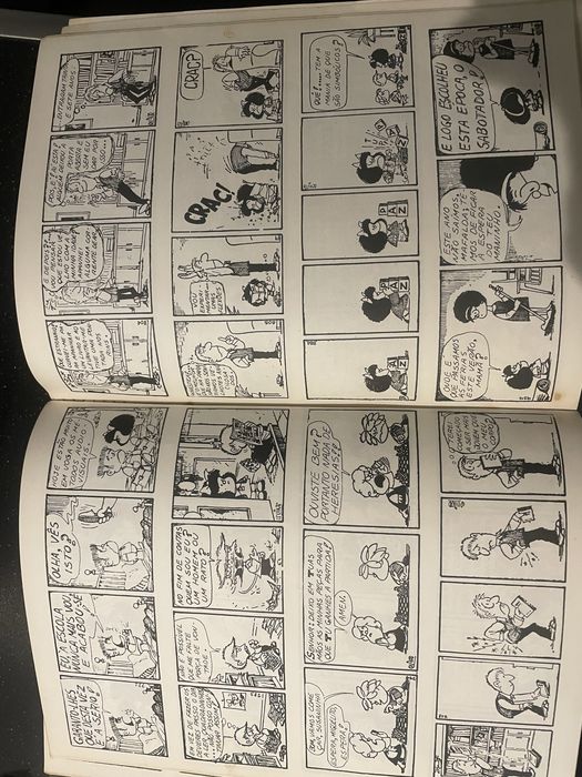 Os sarilhos da Mafalda, de Quino
