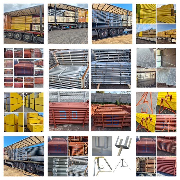 Stemple Budowlane szalunki stropowe Dźwigar H 20 Trójnogi Głowice