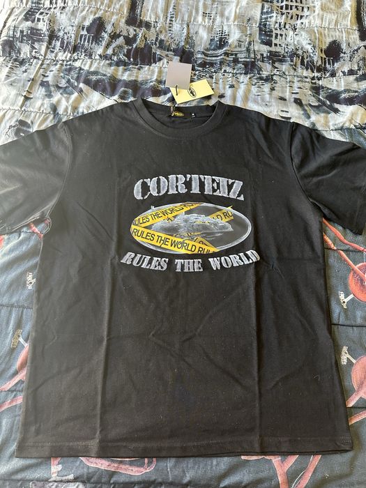 Tshirt preta da Corteiz