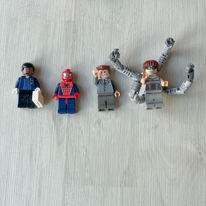 Lego Spider-Man 4857 Completo 2004 Doc Ock’s Fusion Lab