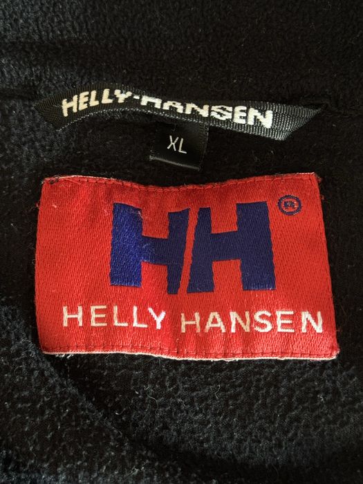 Polar Helly Hansen XL half zip vintage plus size czarny