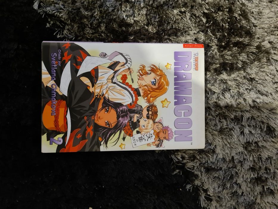 Livros "Drama Con" Manga