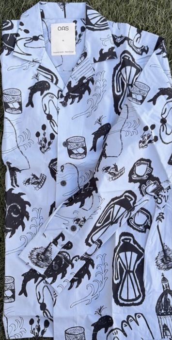 Camisa OAS de manga comprida