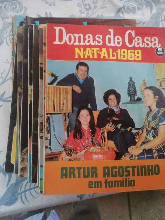 Revista "Donas de Casa" anos 60/70 – colecção 1964 1966 1968 1969 1970 1971 1972