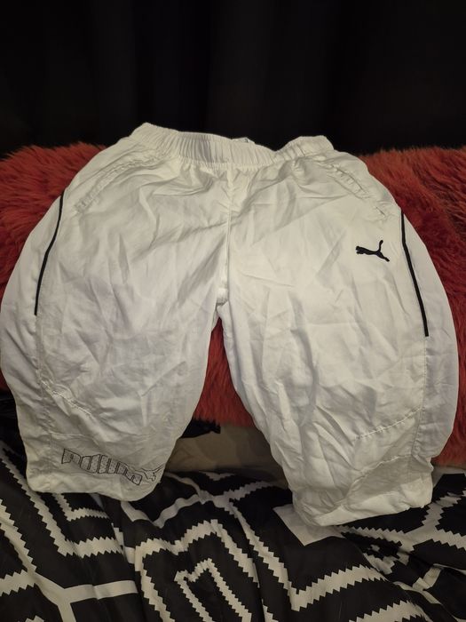 Spodenki 3/4 biale PUMA