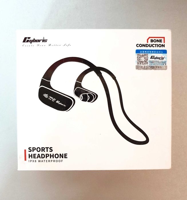 Słuchawki cyboris sports headphone ipx 8