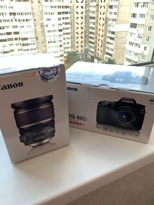 Canon EOS 80D + объектив Canon EF-S 17–55mm f/2.8 IS USM