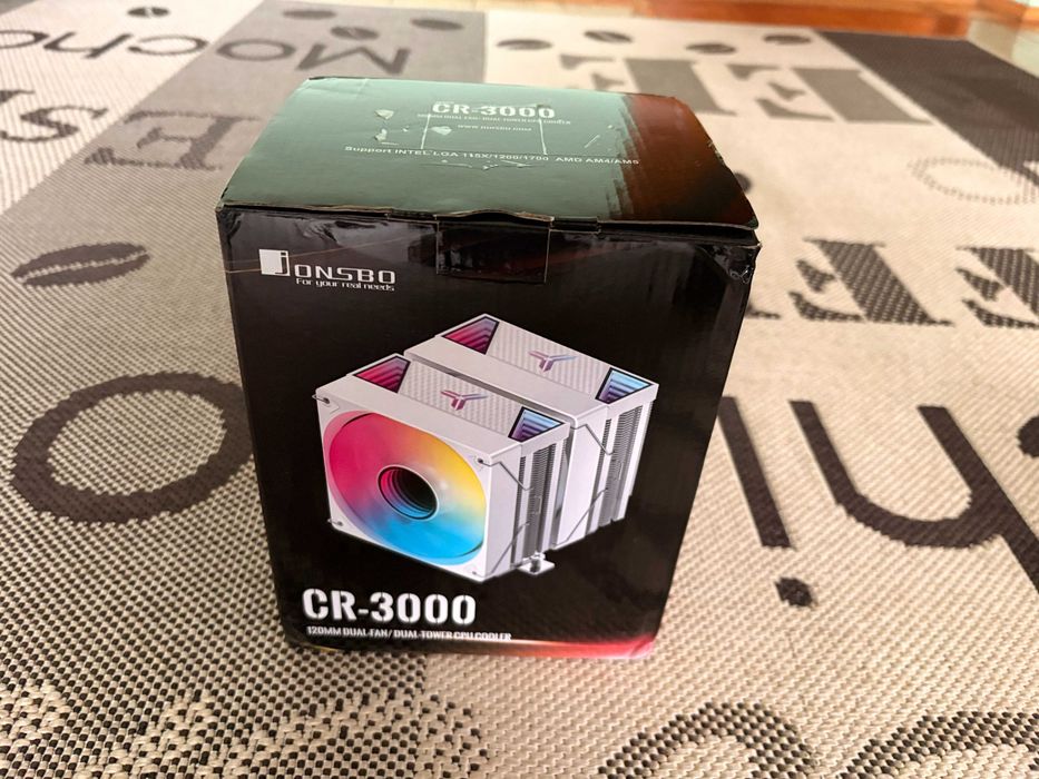 Jonsbo CR-3000 ARGB White (260W TDP) Потужний кулер