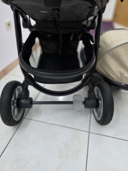 Carrinho de Bebé 3 em 1 ZY Baby – Em Excelente Estado!