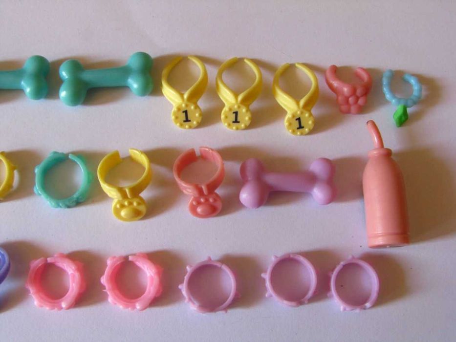 Akcesoria Littlest Pet Shop LPS dodatki obroże LPS