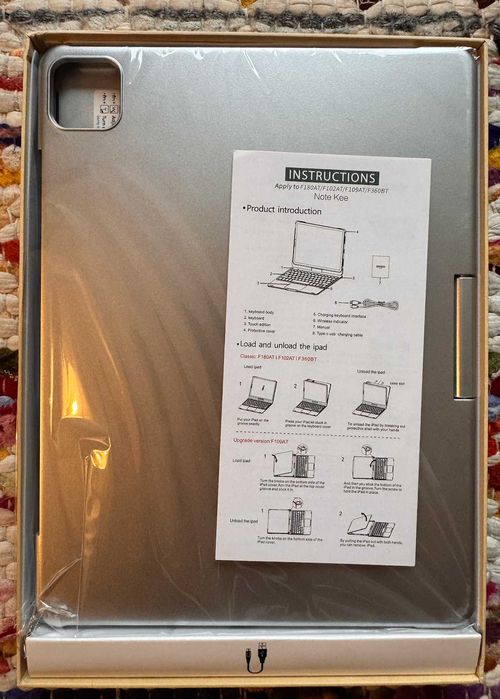 Podświetlana Obrotowa Klawiatura TouchPad do iPad Pro 11