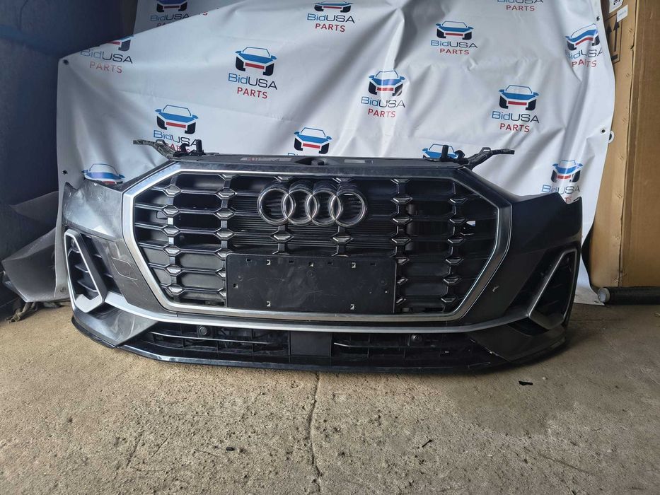 Zestaw Komplet Zderzak Pas Przód Chłodnice Wentylator Belka Audi Q3 83A F3 2018 2.0 TFSI