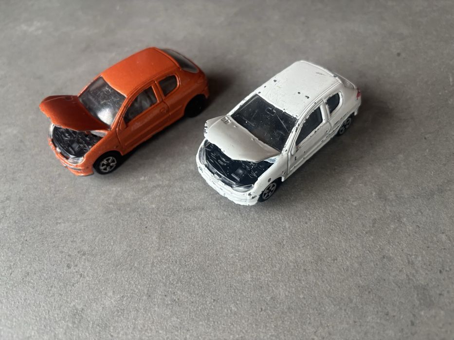 Resoraki Majorette 2X Peugeot 206