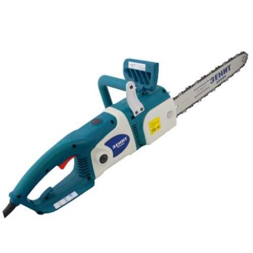 Электропила цепная Зенит ЦПЛ-406/2800 Профи, пила электрическая