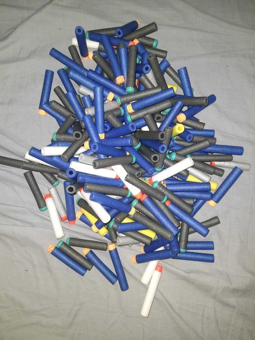 Strzałki Nerf MIX 234 sztuki + torba na strzałki Gratis