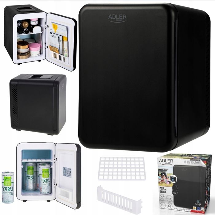 Lodówka Turystyczna Przenośna 4L na Kosmetyki Leki Chłodzi Grzeje 12V