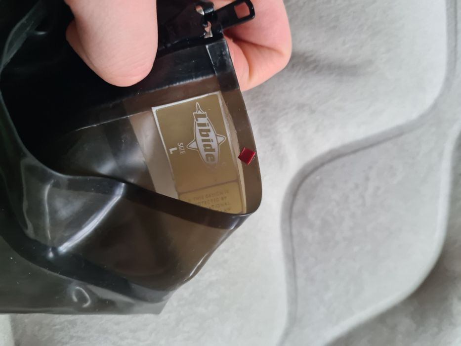 Przeźroczysty lateksowy top libidex latex latexowy