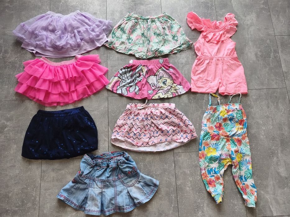 Ubranka dla dziewczynki 98-104 wiosenne