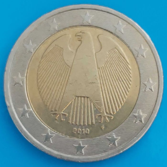 2 Euros de 2010 Letra F da Alemanha