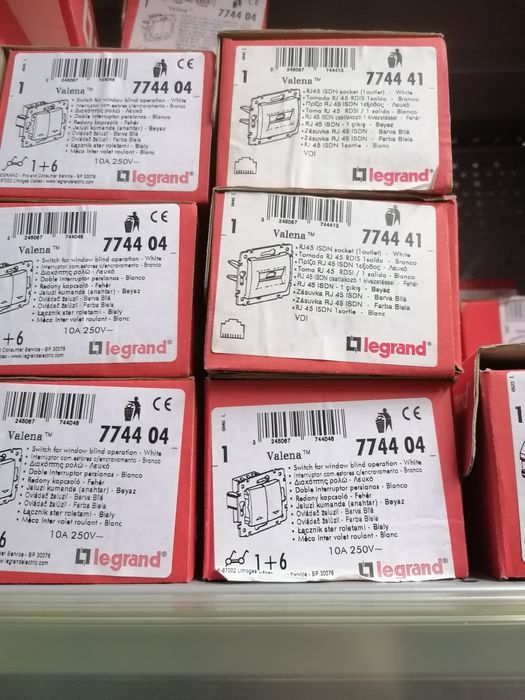 Material elétrico legran novo em caixa